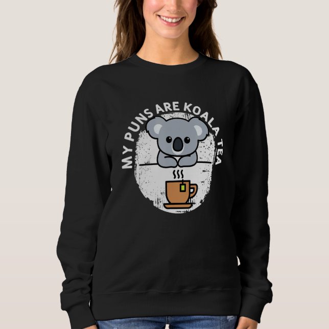 Sudadera Gracioso Koala Mis Puntuaciones Son Los Animales D (Anverso)