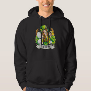 Sudadera Gracioso Leprechaun Cerveza Irlandesa Mens Womans