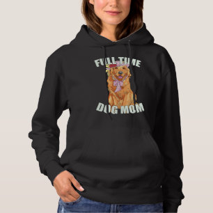 Sudadera Gracioso lindo a tiempo completo Golden Retriever