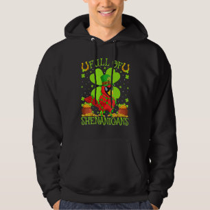 Sudadera Gracioso Lleno De Shenanigans Cardinal Bird St Pat