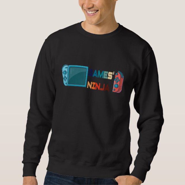 Sudadera Gracioso Maestro De Videojuegos Para Jugadores Tsh (Anverso)