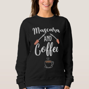 Sudadera Gracioso Mascara Y Diseños De Café Para Mujeres Ch