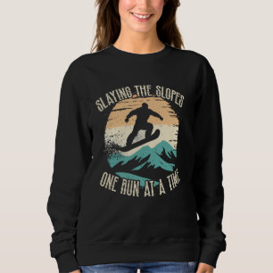 Sudadera Gracioso Meme De Snowboard Colocando Las Pistas Qu
