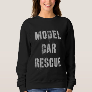 Sudadera Gracioso Modelo de Rescate de Automóviles Mini Veh