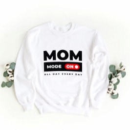 Sudadera Gracioso modo madre brillante en - diseño audaz