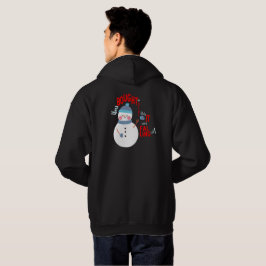 Sudadera Gracioso muñeco de nieve Mitten Regalo texto sobre