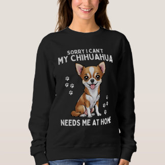 Sudadera Gracioso Perro Chihuahua Lover