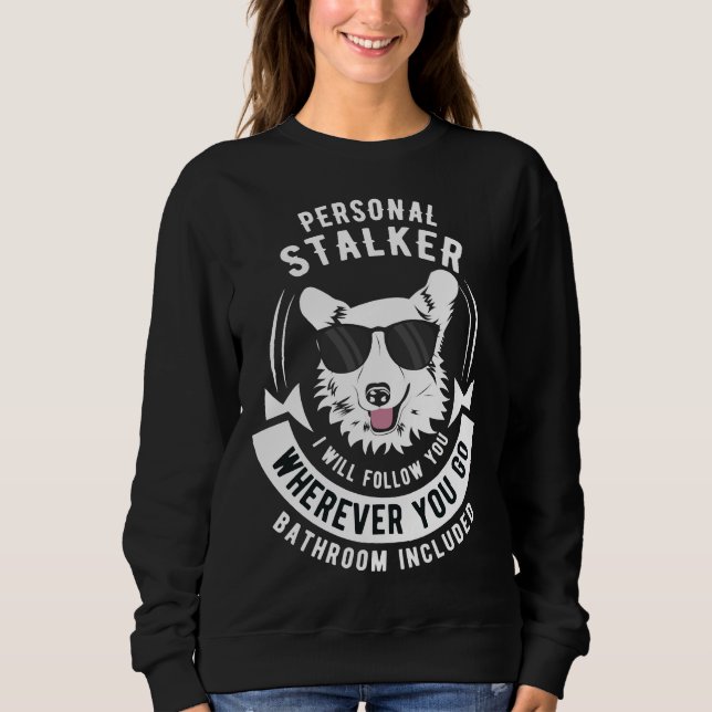 Sudadera Gracioso perro de Pembroke Welsh Corgi (Anverso)
