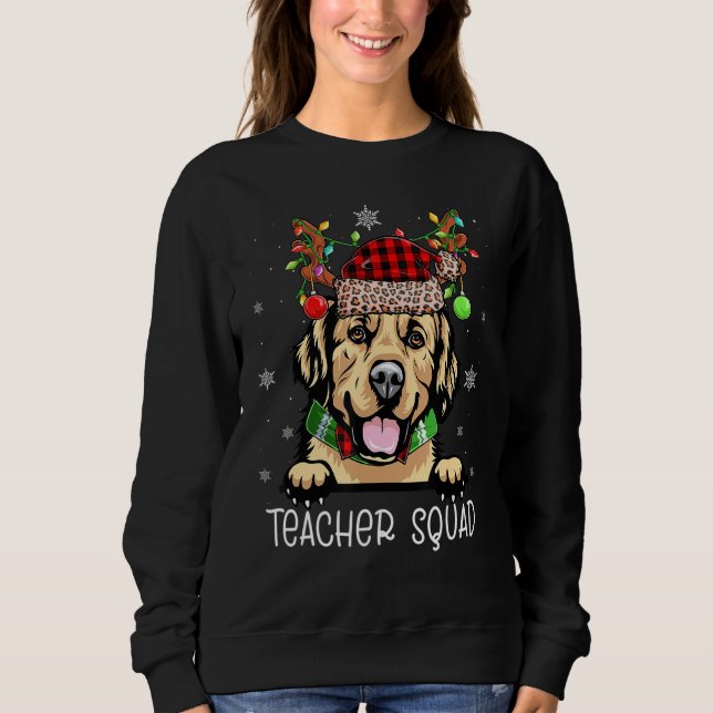 Sudadera Gracioso perro de perro de la escuadrón de profeso (Anverso)