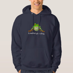 Sudadera Gracioso Personalizado de rana sarcástica