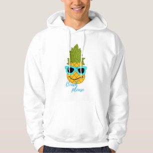 Sudadera Gracioso Pineapple Chillante Con Gafas De Sol De V