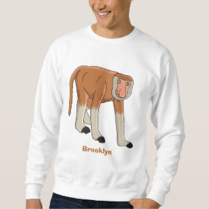 Sudadera Gracioso proboscito personalizado ilustracion