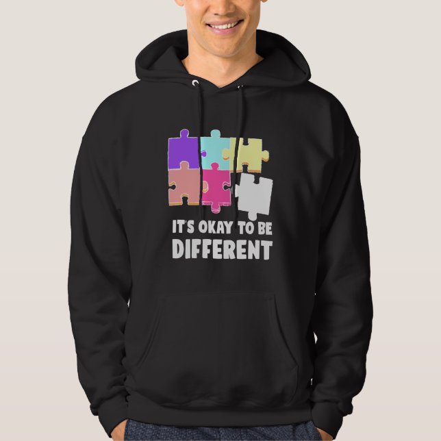Sudadera Gracioso profesor de autismo (Anverso)