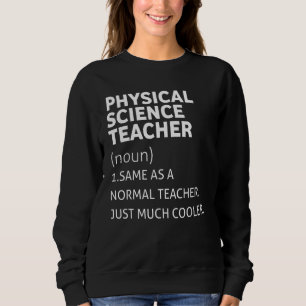 Sudadera Gracioso profesor de ciencias físicas