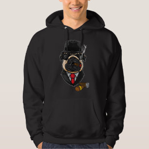 Sudadera Gracioso Pug Con Camiseta De Azúcar Para Hombres M