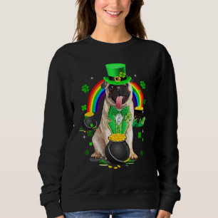Sudadera Gracioso Pug Leprechaun Shamrock St Patrick's D