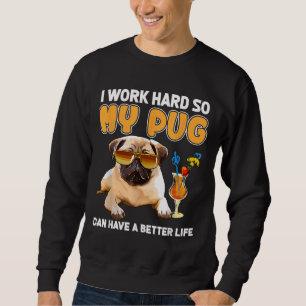 Sudadera Gracioso Pug Shirt Pug Lover Regalos Shirt Classic