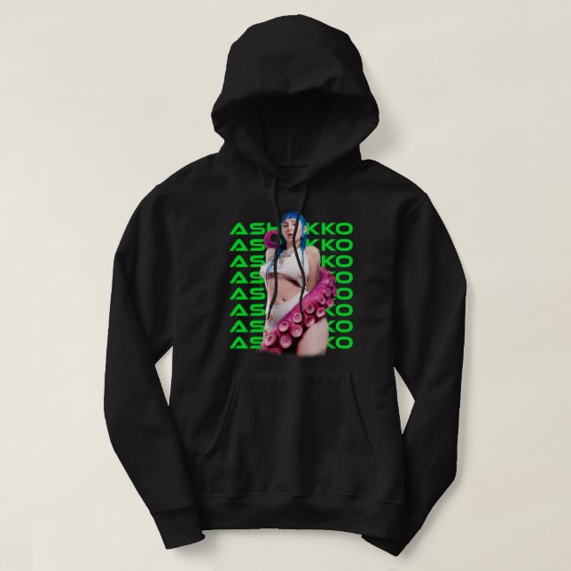 Sudadera Gracioso rapero ArtWork Pop cantante Estúpido Mejo (Diseño del anverso)