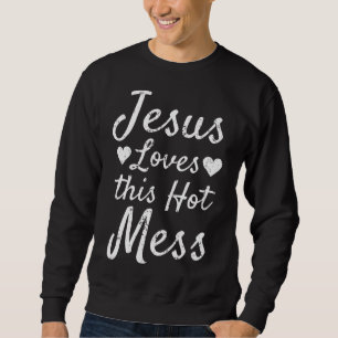 Sudadera Gracioso regalo cristiano para las mujeres a Jesús