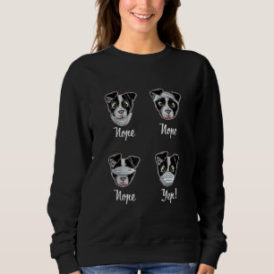Sudadera Gracioso regalo de Boston Terrier Máscara Boca Per