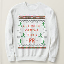 Gracioso regalo de corredor de vacaciones, Navidad