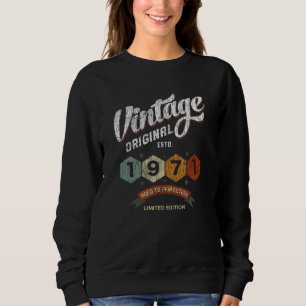 Sudadera Gracioso regalo de cumpleaños 54 años de antigüeda
