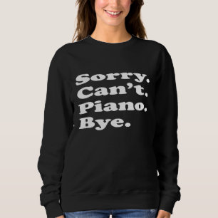 Sudadera Gracioso regalo de piano para hombres mujeres niño