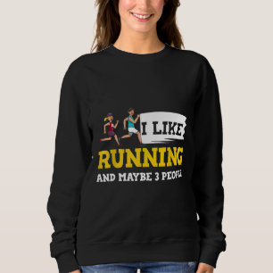 Sudadera Gracioso Regalo en Ejecución Medio Marathon Ultra
