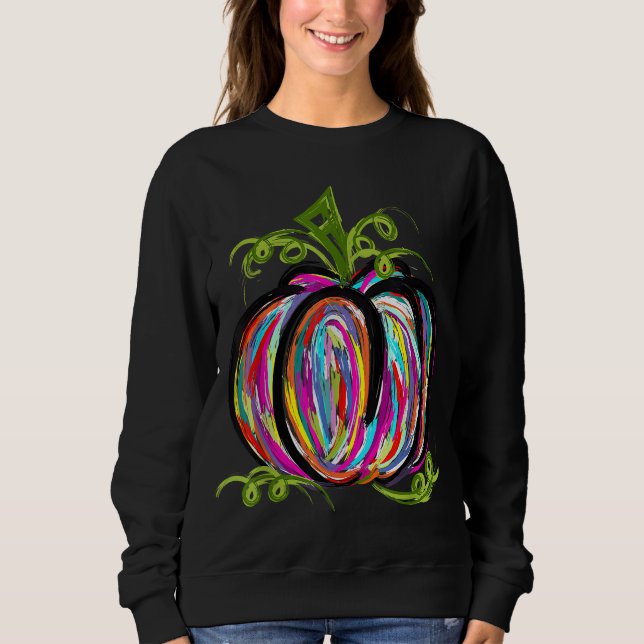 Sudadera Gracioso regalo gráfico de calabaza regalo de cala (Anverso)
