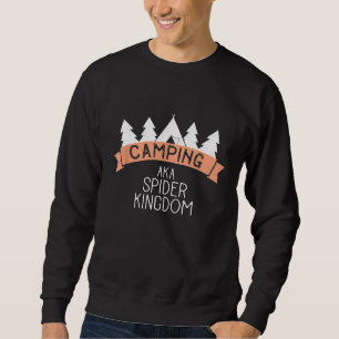 Sudadera Gracioso Reino Aka Spider Camping