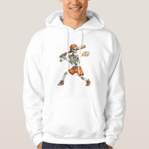 Sudadera Gracioso Skeleton bateo Béisbol Halloween T-Shirt
