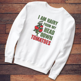Sudadera Gracioso Tomate Jardinando Tomates De Pun (A Mis T