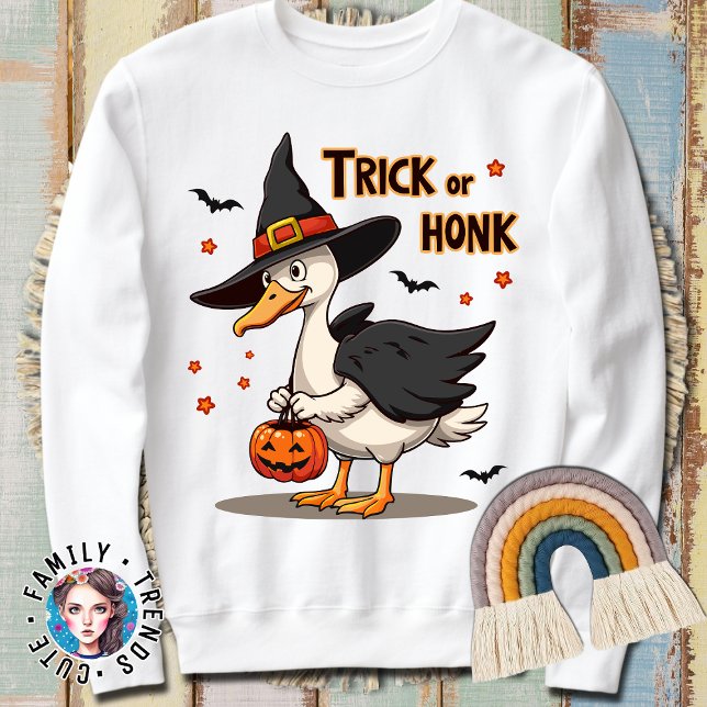 Sudadera Gracioso Trick De Ropa De Pato De Halloween Trick  (Subido por el creador)