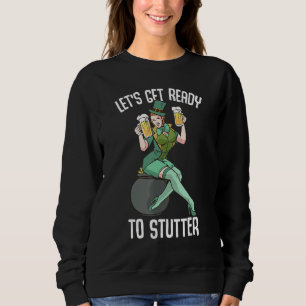 Sudadera Graciosos accesorios para el día de San Patricio q