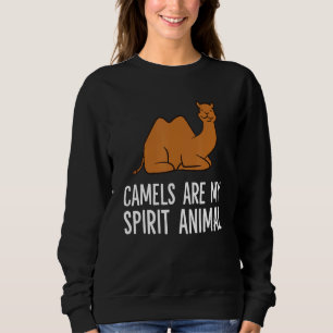 Sudadera Graciosos camellos del desierto de Egipto son mi h