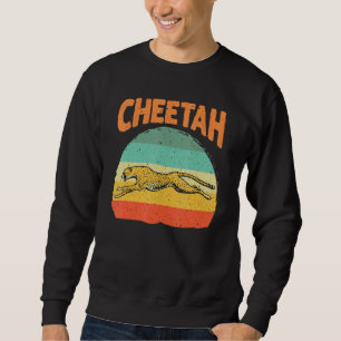 Sudadera Graciosos Chicas de arte chita vintage leopard Saf