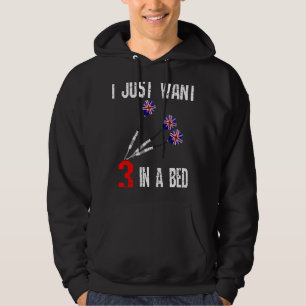 Sudadera Graciosos Dardos 3 En Un Chiste De Cama Saucy Dart