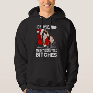 Sudadera Graciosos gatos Navidades Humor para adultos Navid