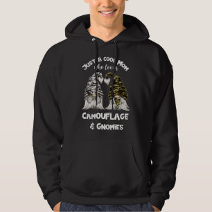 Sudadera Graciosos Gnomes De Camuflaje Para La Mamá De Guay