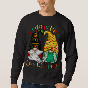 Sudadera Graciosos Gnomes De Chili Hoy Vibe Muchas Maravill