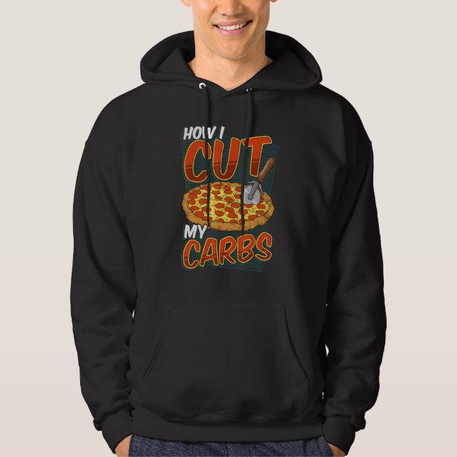 Sudadera Graciosos Golpes Cómo Corté Mis Carbohidratos Pepp (Anverso)