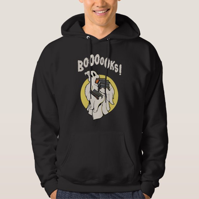 Sudadera Graciosos libros de disfraces de ghost de Hallowee (Anverso)