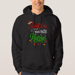 Sudadera Graciosos Navidades de enfermería favoritos de San