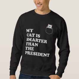 Sudadera Graciosos regalos políticos para los amantes del g