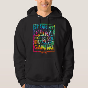 Sudadera Grad Straight Outta High School Gaming Video Gamer