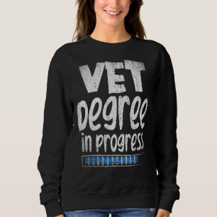 Sudadera Grado De Vet En Curso Asistente Veterinario Futuro