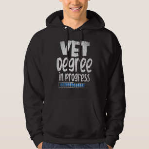 Sudadera Grado De Vet En Curso Asistente Veterinario Futuro