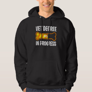 Sudadera Grado De Vet En Curso Futuro Veterinario Vet Tec