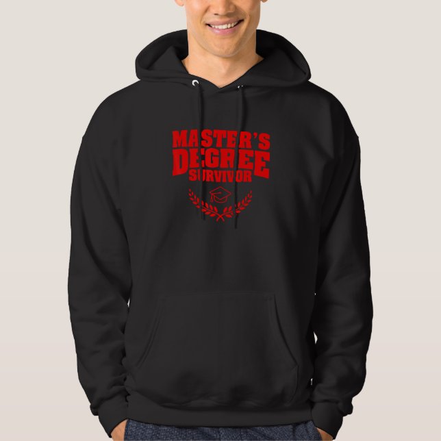 Sudadera Grado Máster de Guay para estudiantes masculinos d (Anverso)