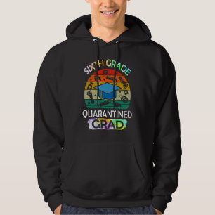 Sudadera Graduación de 6to Grado Cuarentena Senior 2021 Gra